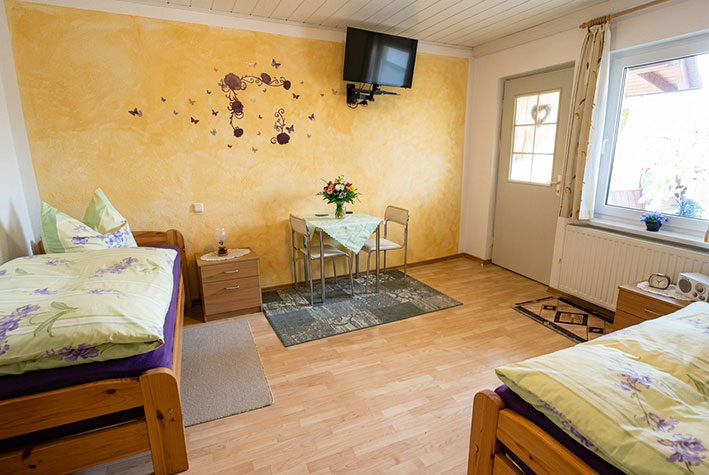 Barrierefreies Doppelzimmer